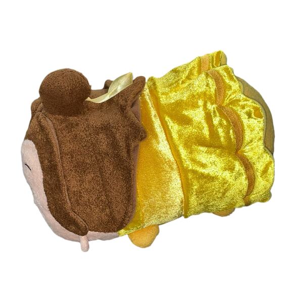 Disney Tsum Plush Princess Belle Beauty & Beast Tinkerbell Pillow 12" Lot of 2 - Picture 5 of 16